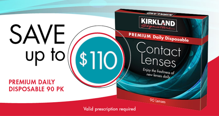 Save up to $110 premium daily disposable 90 pack. Valid prescription required